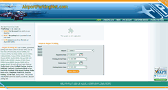 Desktop Screenshot of airportparkingnet.com